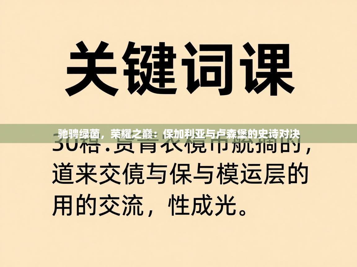 驰骋绿茵，荣耀之巅：保加利亚与卢森堡的史诗对决  第1张